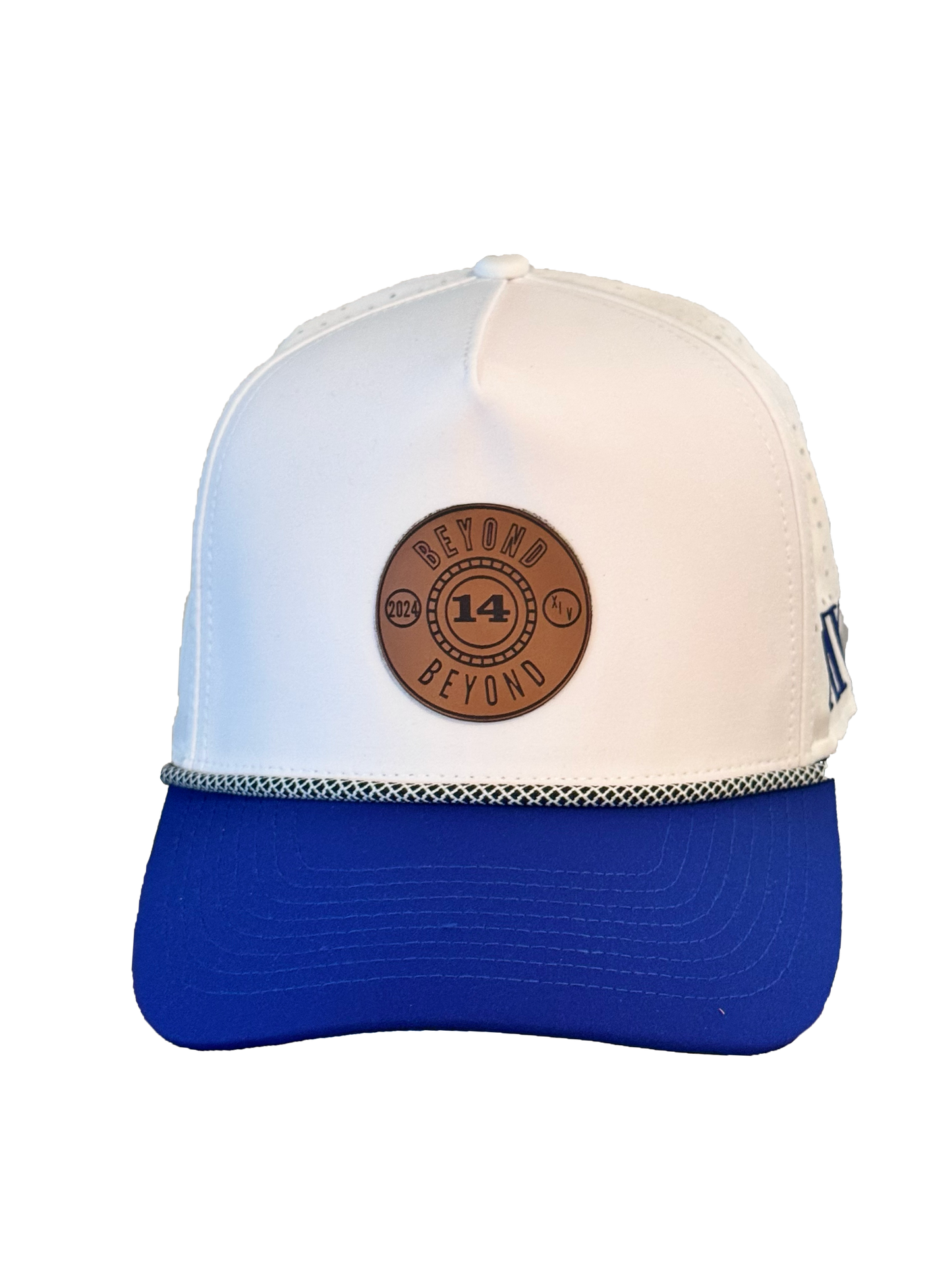 B14 White Waterproof Snapback